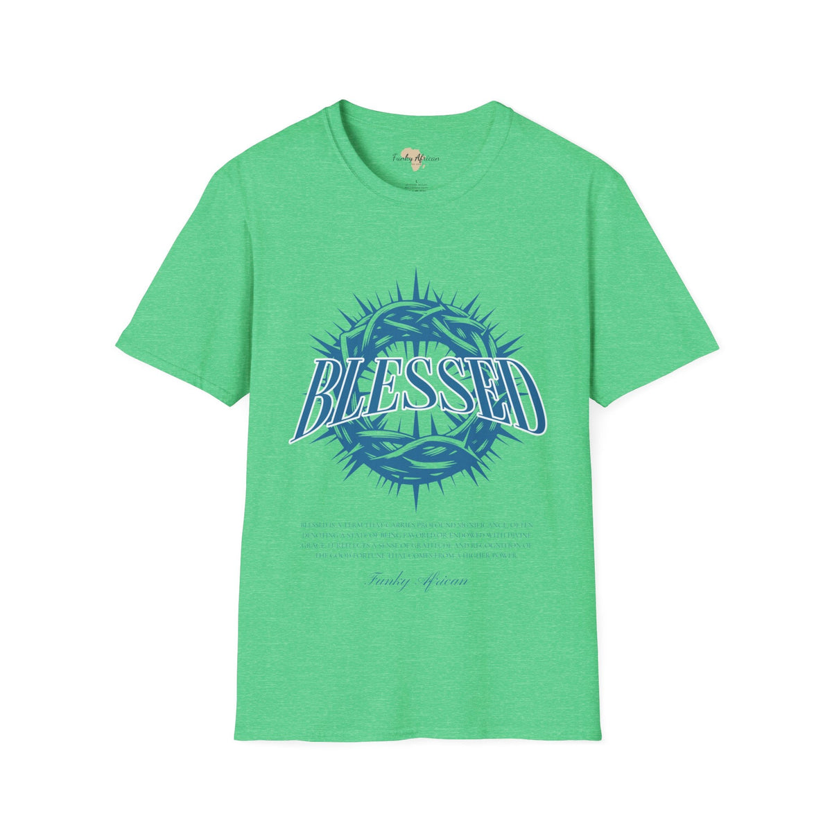 Blessed unisex tee Funky African