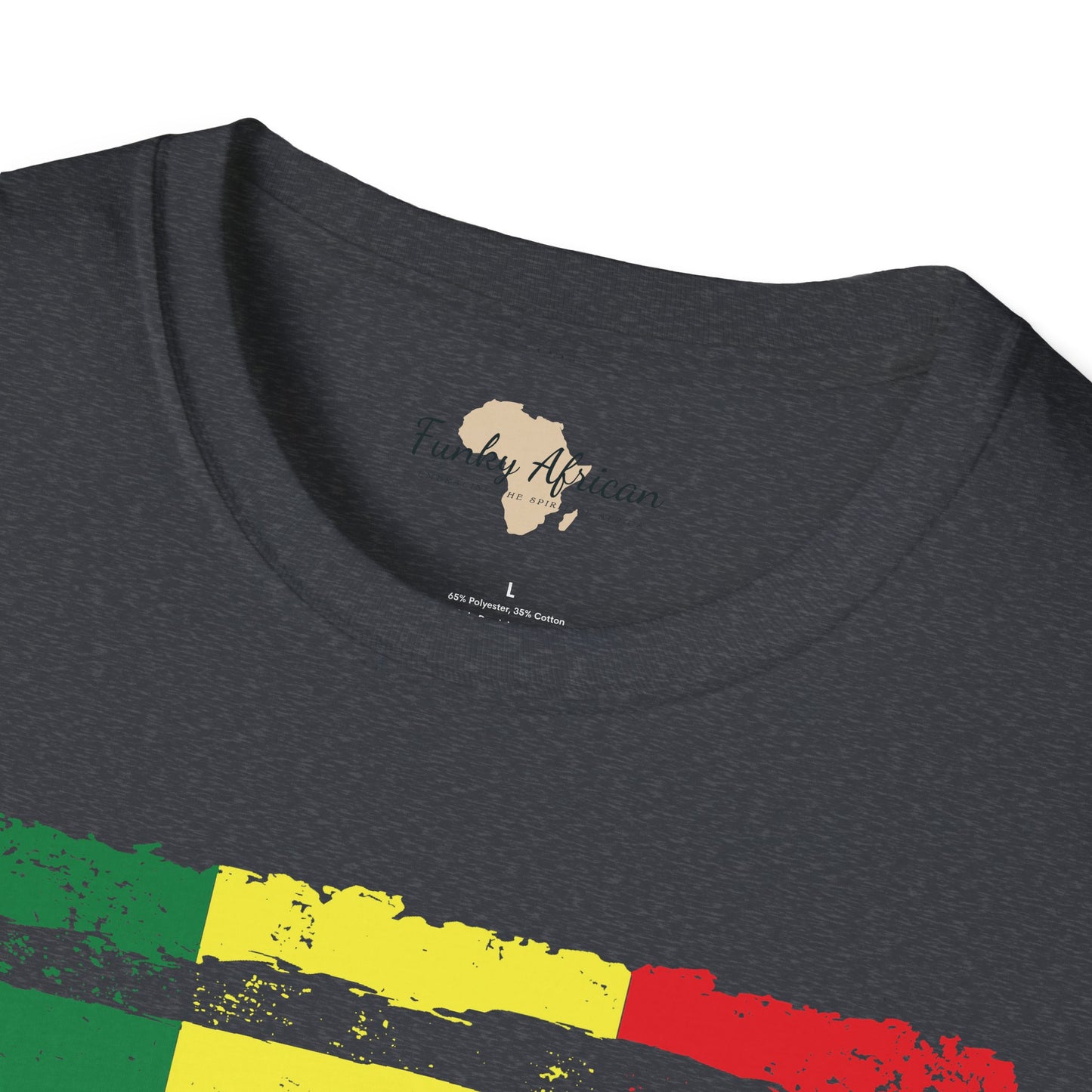 Senegal strip unisex softstyle tee