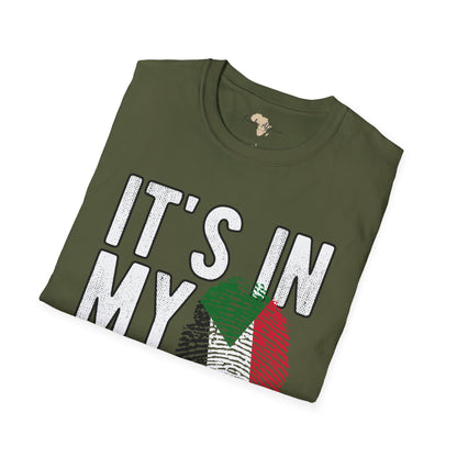 it's in my DNA unisex tee - Sudan