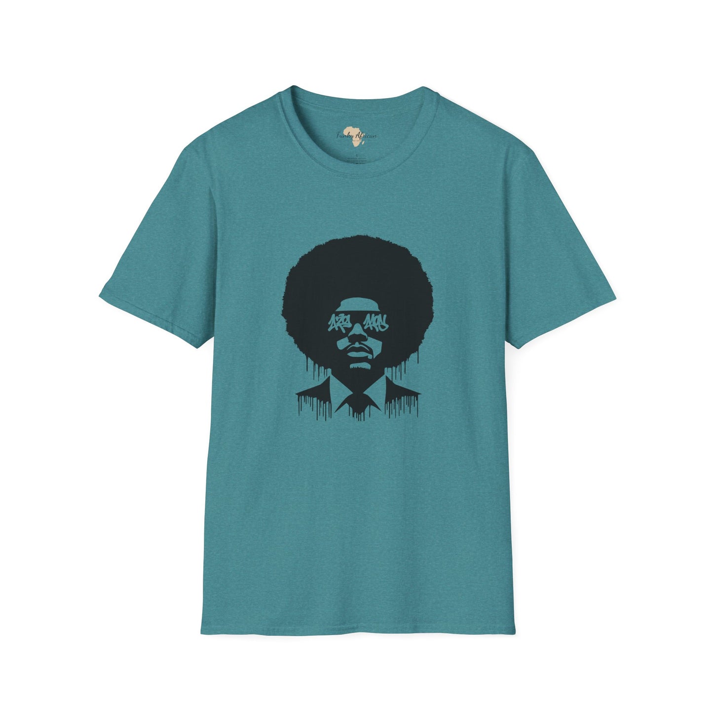 Afro graffiti unisex softstyle tee