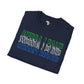 Sierra Leone text unisex softstyle tee Funky African