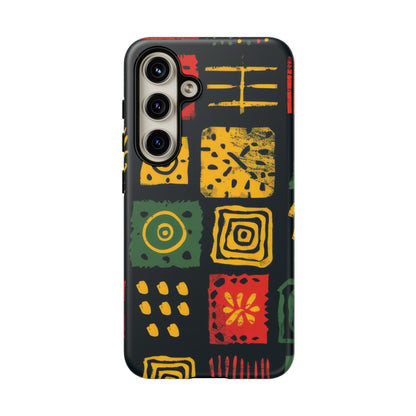 African Print Samsung Galaxy Tough Case