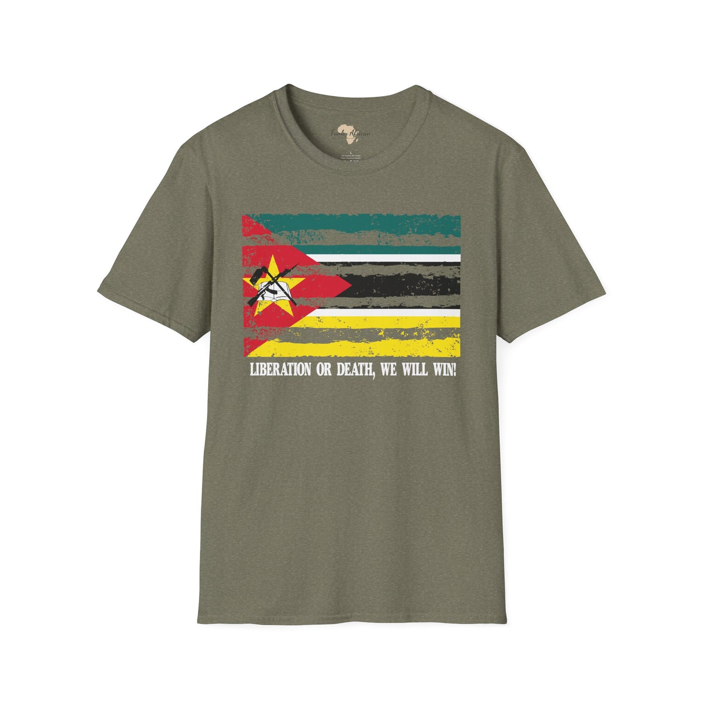 Mozambique strip unisex softstyle tee