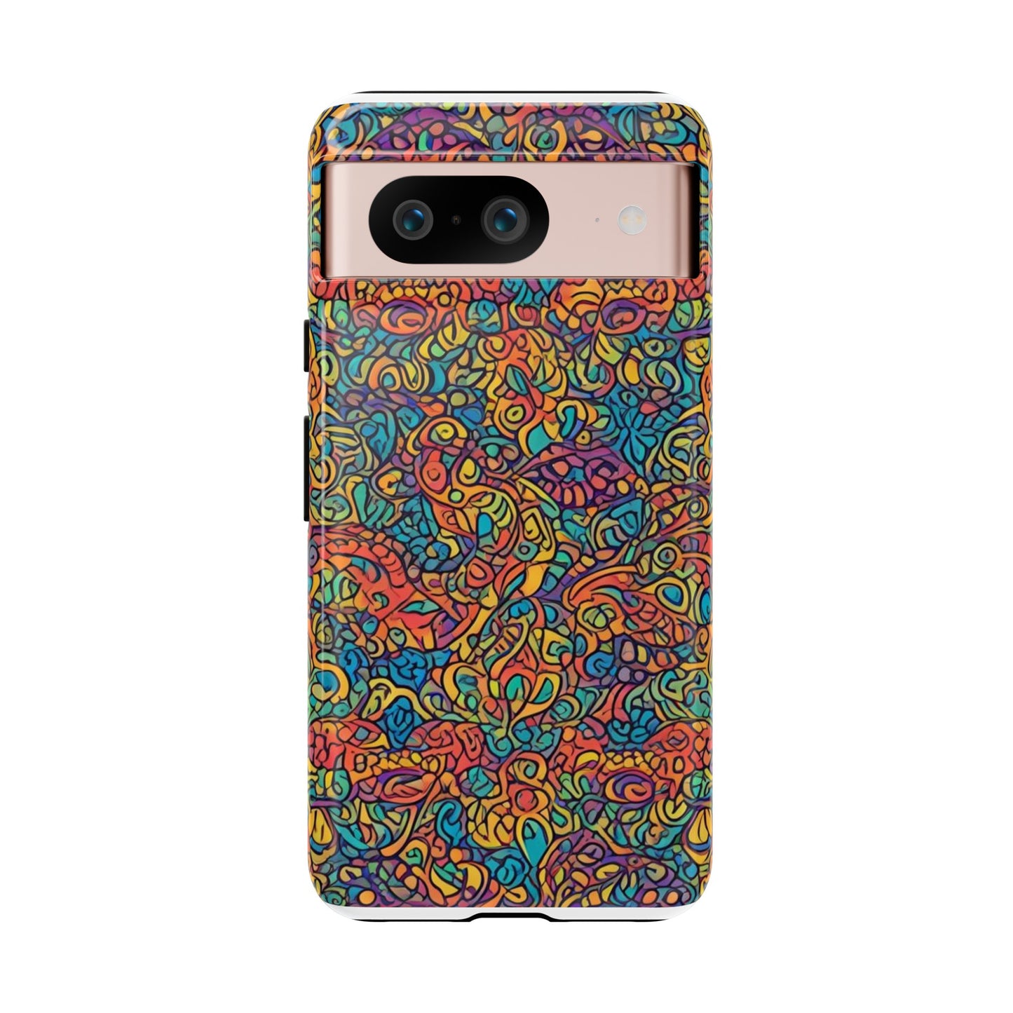 African Print Google Pixel Tough Cases