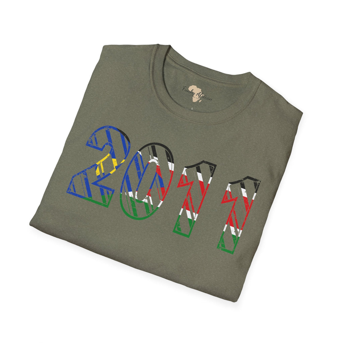 South Sudan year unisex softstyle tee Funky African