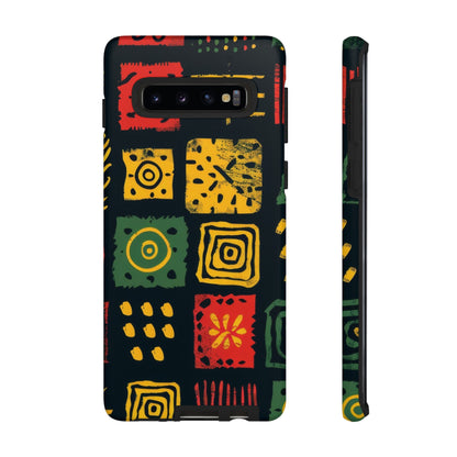 African Print Samsung Galaxy Tough Case