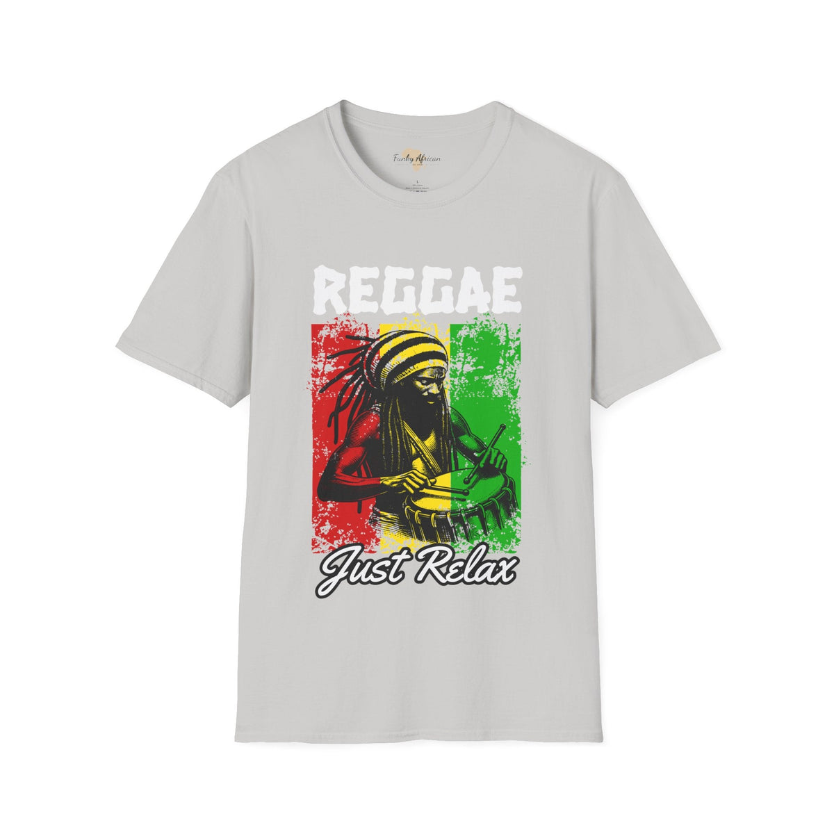 Reggae just relax unisex tee Funky African