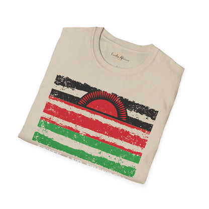 Malawi strip unisex softstyle tee