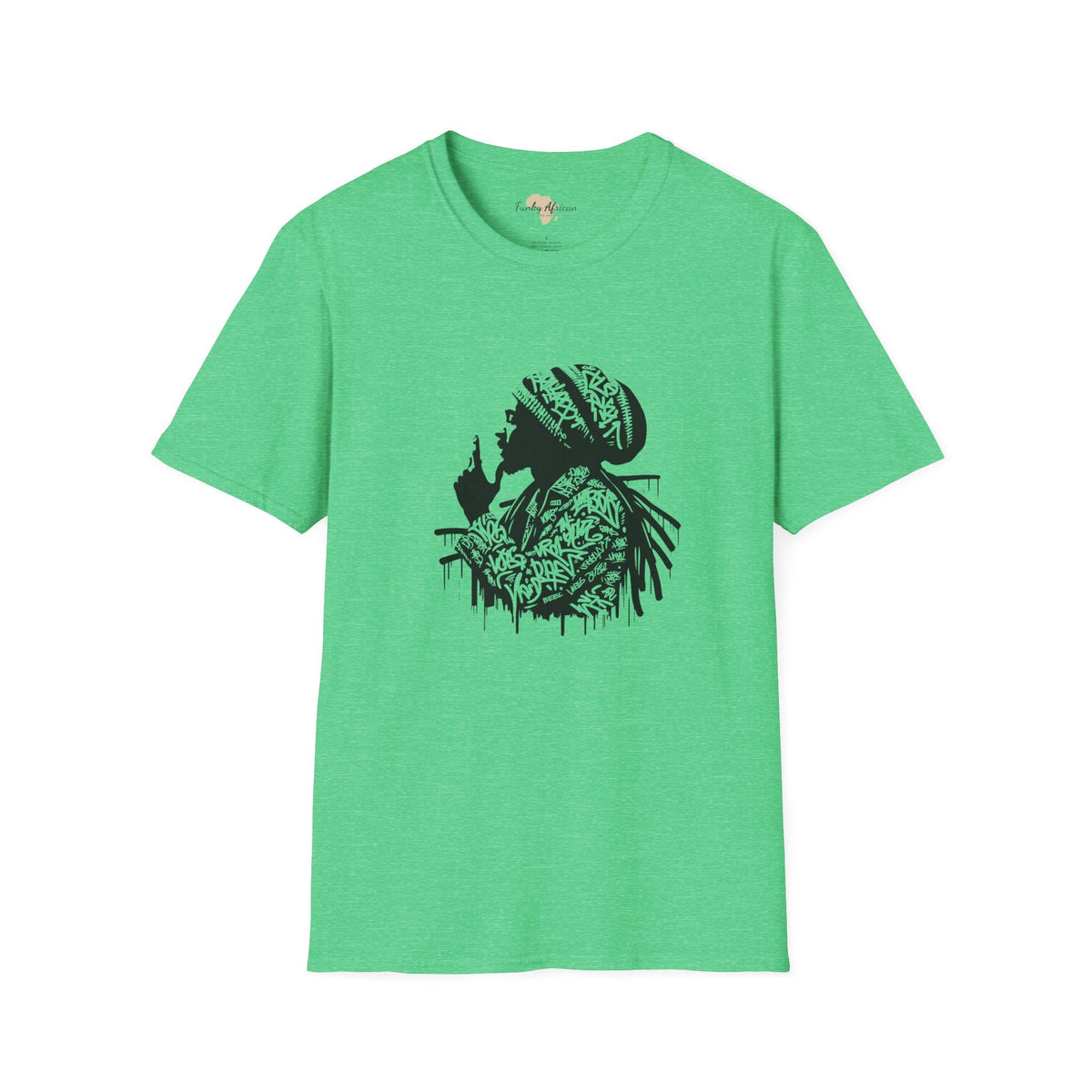 Natty graffiti unisex softstyle tee Funky African