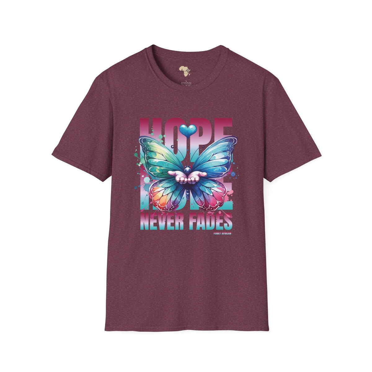 Hope never fails unisex softstyle tee Funky African