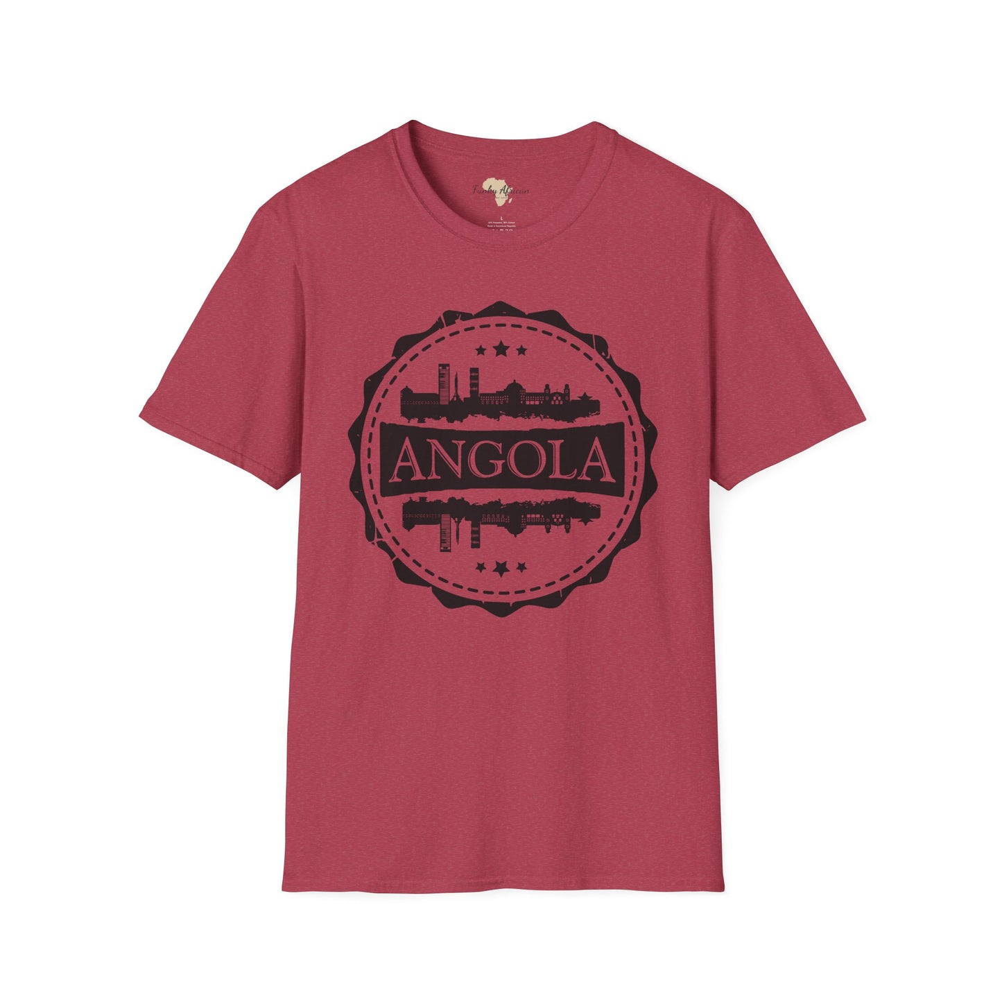 Angola Stamp unisex tee