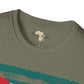 Mozambique strip unisex softstyle tee Funky African