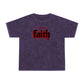 Faith unisex wash tee Funky African