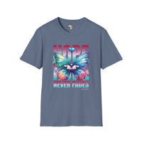 Hope never fails unisex softstyle tee Funky African