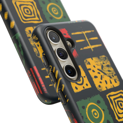 African Print Samsung Galaxy Tough Case