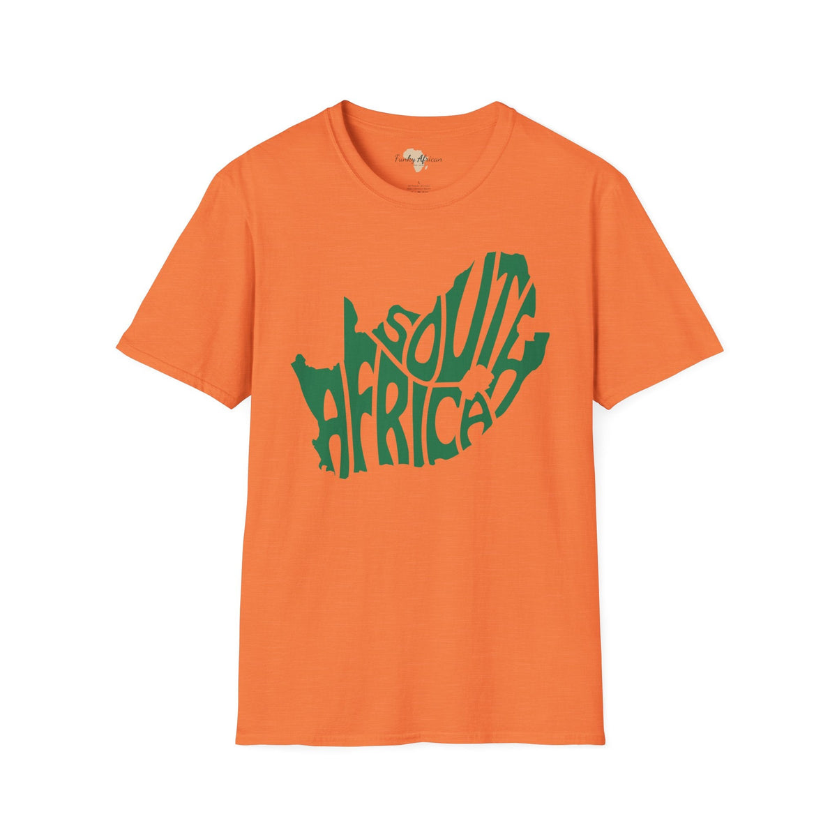 South Africa cut unisex softstyle tee Funky African