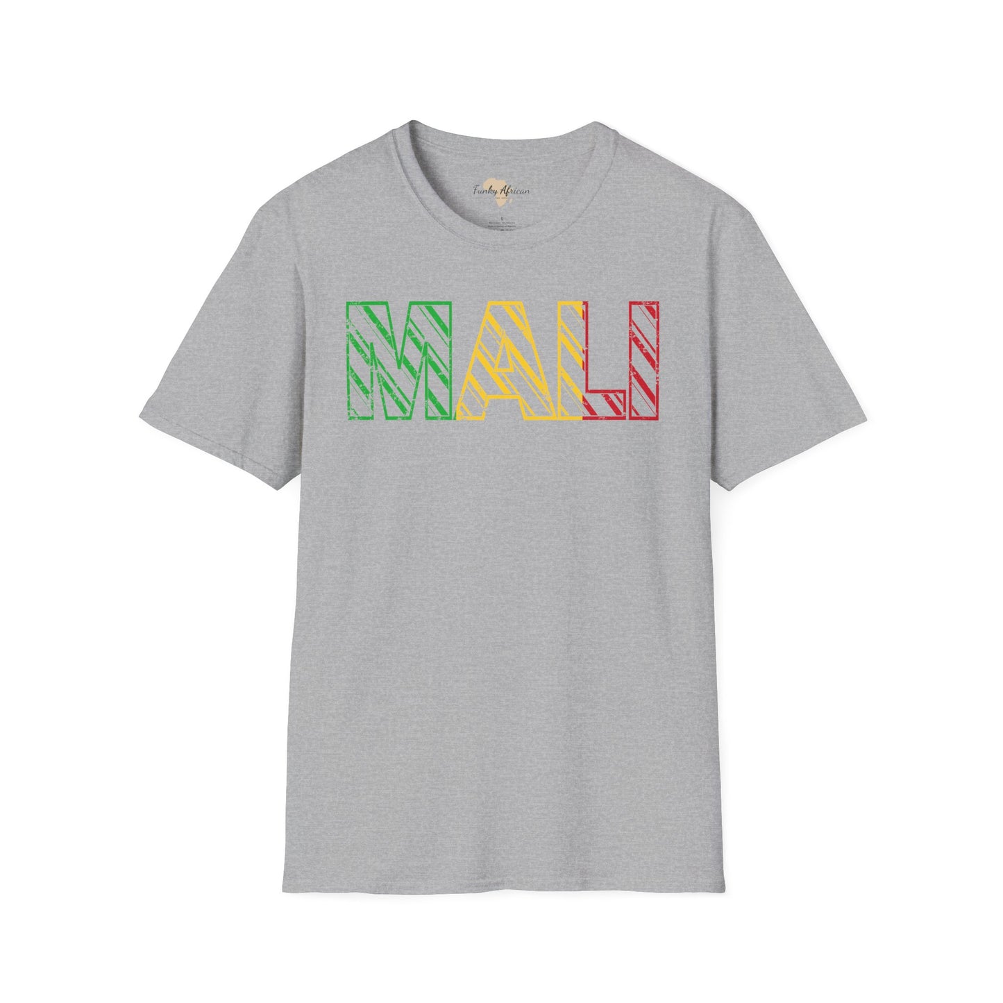 Malian text unisex softstyle tee