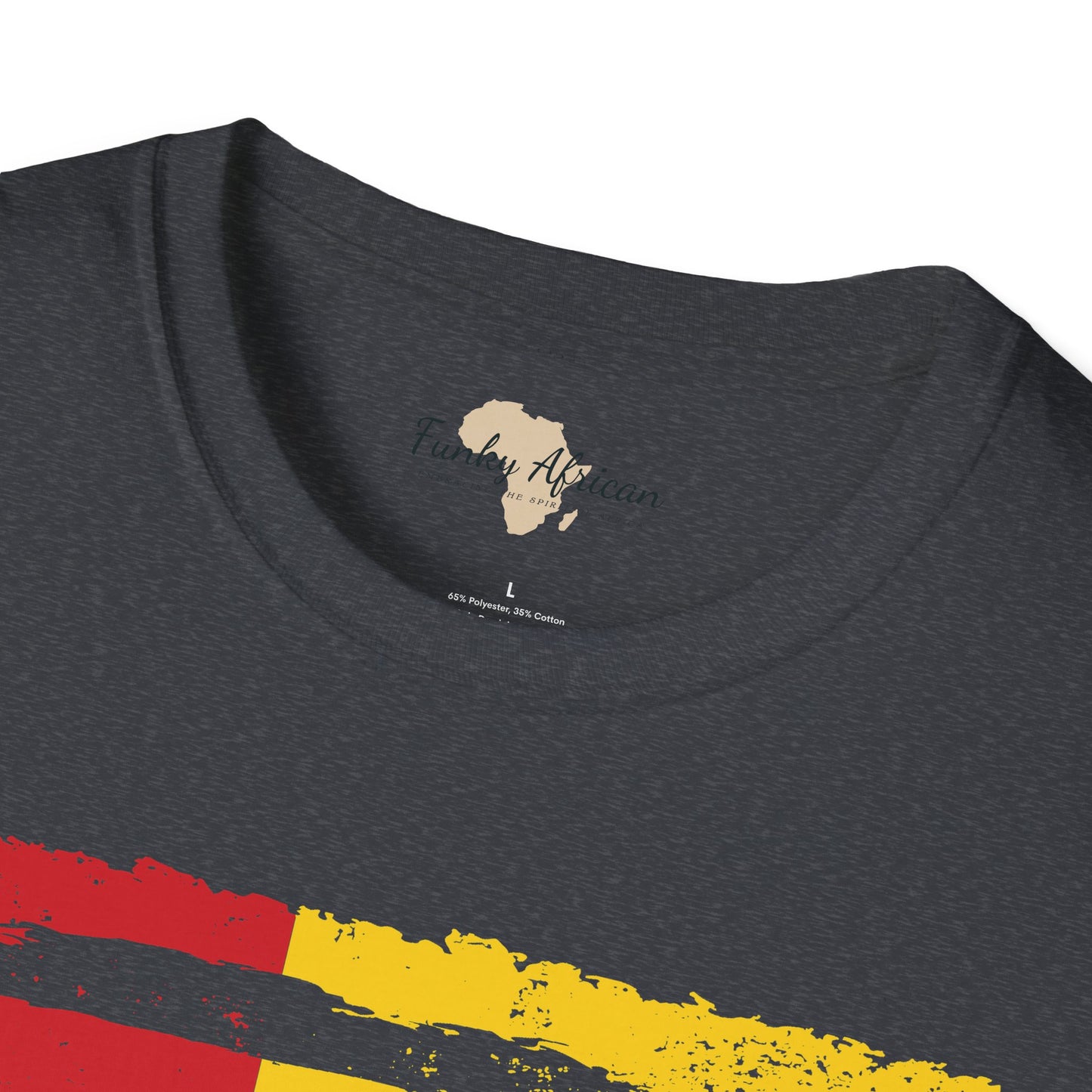 Guinea-Bissau strip unisex softstyle tee