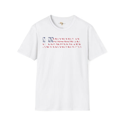 Liberia text unisex softstyle tee