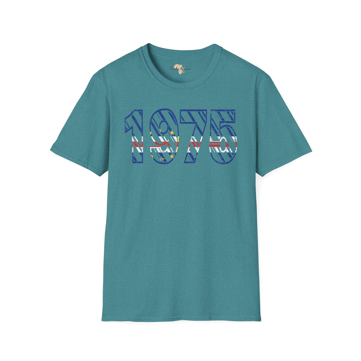 Cabo Verde year unisex softstyle tee Funky African