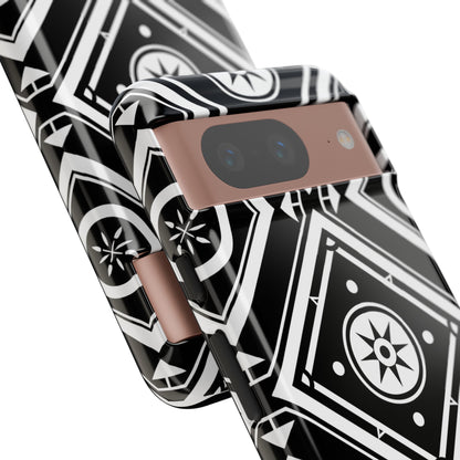 African Print Google Pixel Tough Cases