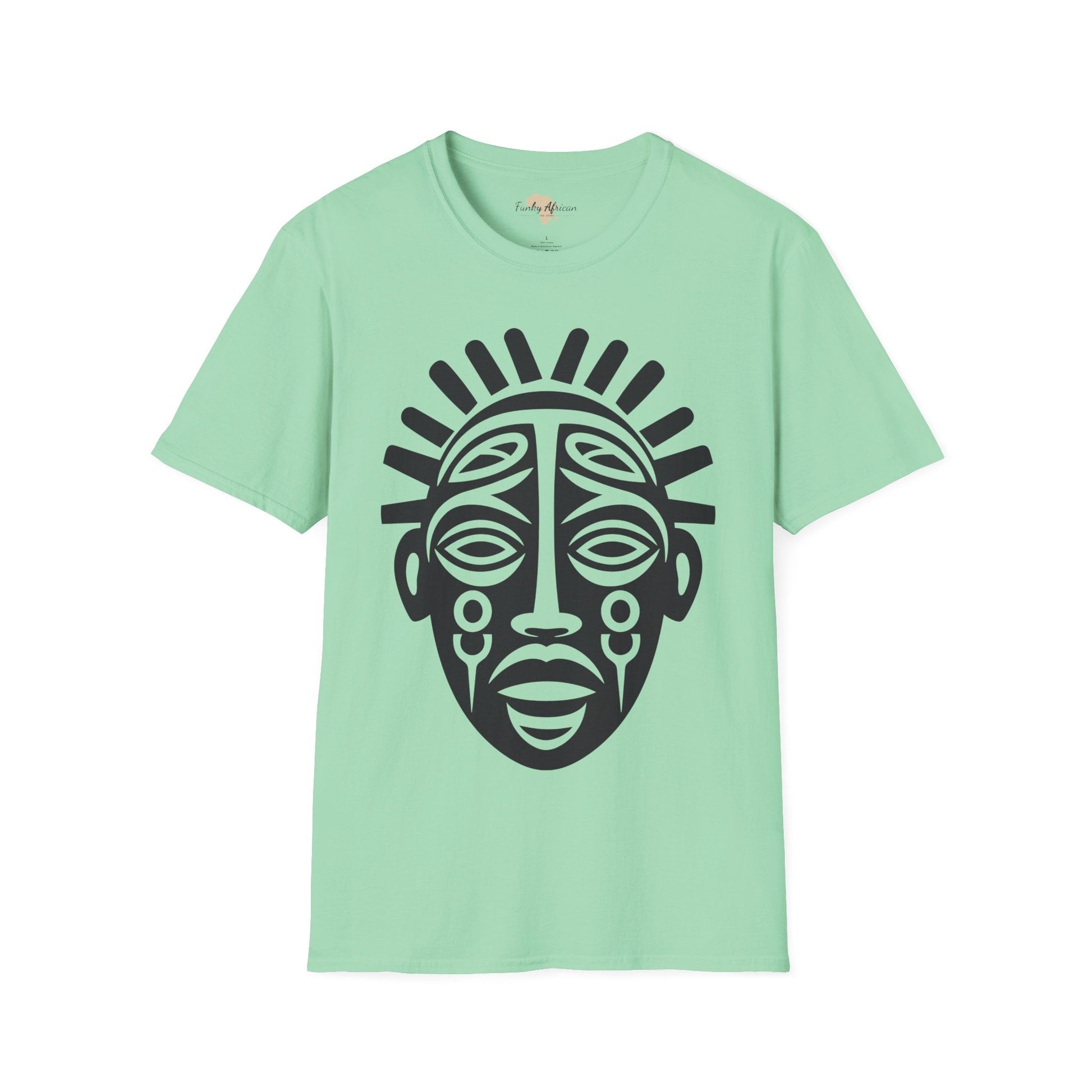 Aborigines graffiti unisex softstyle tee Funky African