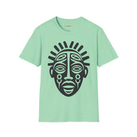 Aborigines graffiti unisex softstyle tee Funky African