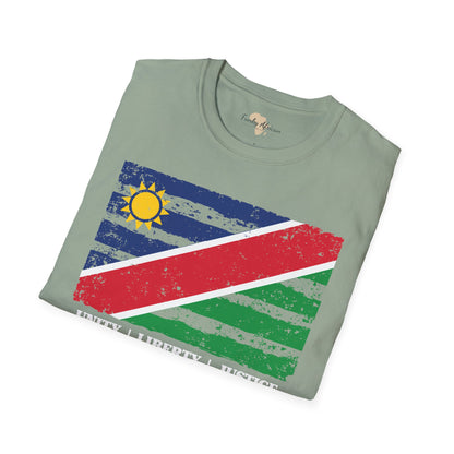 Namibia strip unisex softstyle tee