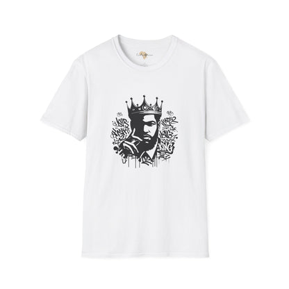 African King graffiti unisex softstyle tee