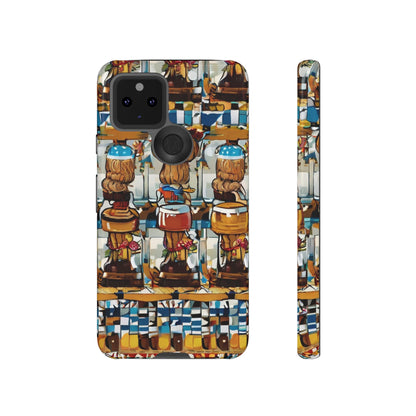 African Print Google Pixel Tough Cases