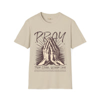 Pray more worry less unisex tee Funky African