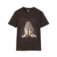 Pray more worry less unisex tee Funky African