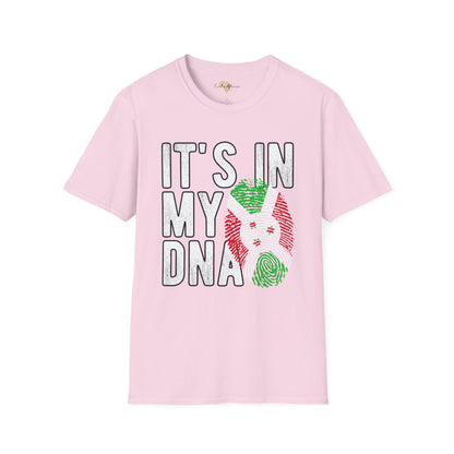 it's in my DNA unisex tee - Burundi