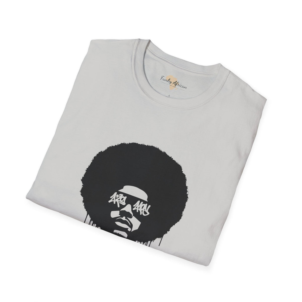 Afro graffiti unisex softstyle tee Funky African