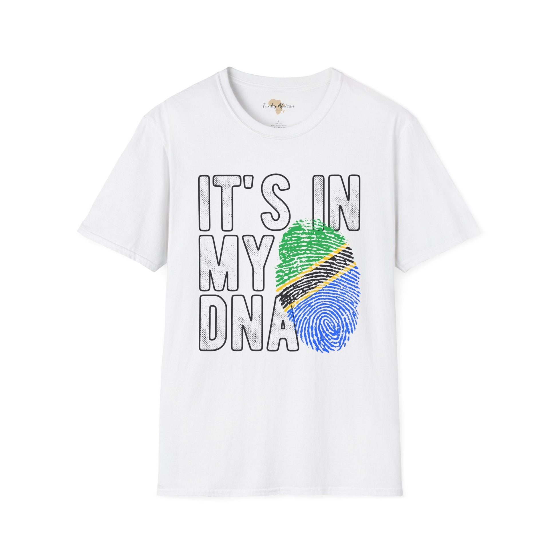 it's in my DNA unisex tee - Tanzania Funky African