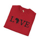 One love unisex softstyle tee Funky African
