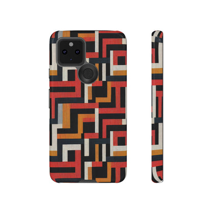 African Print Google Pixel Tough Cases