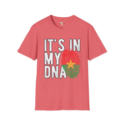 it's in my DNA unisex tee - Burkina Faso