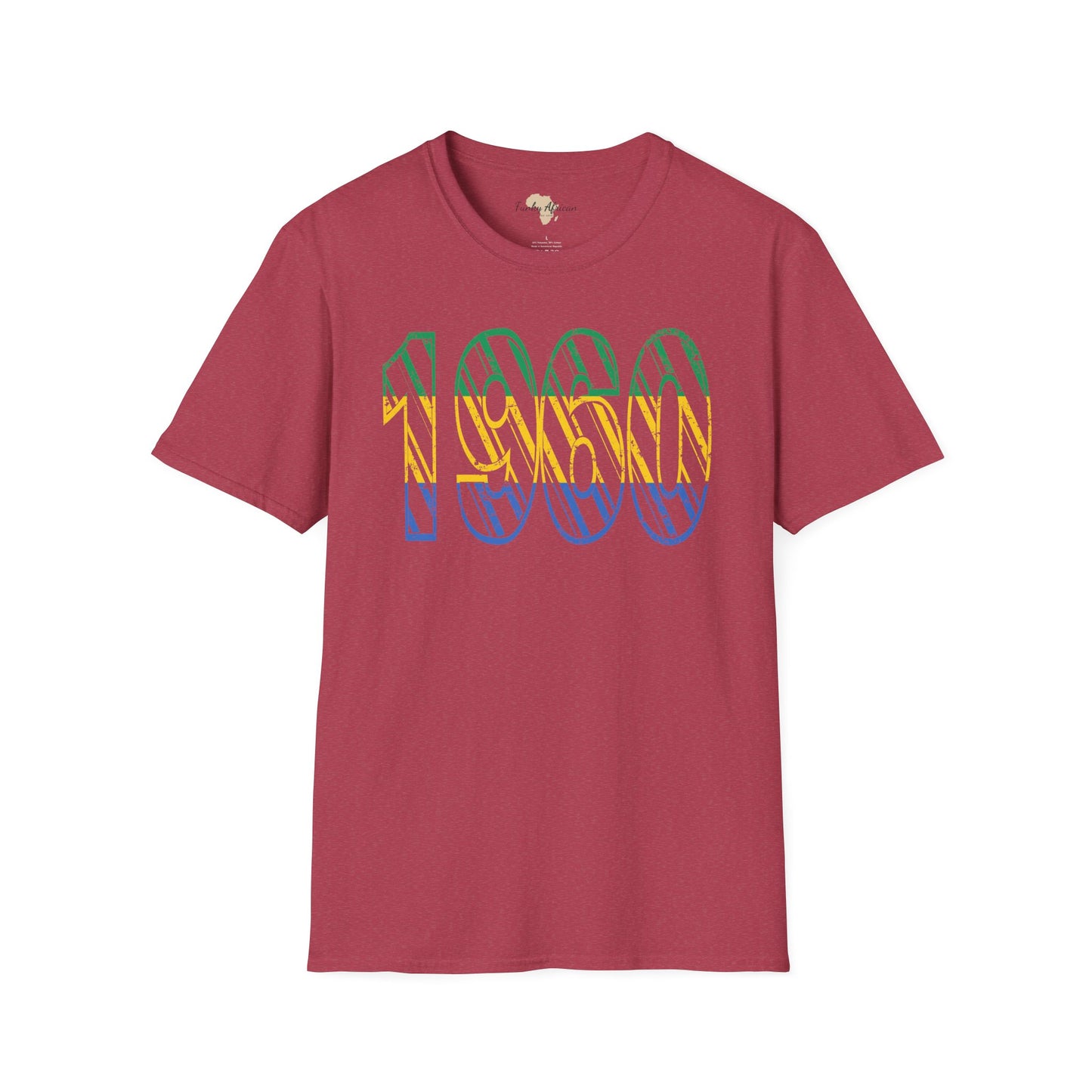 Gabon year unisex softstyle tee