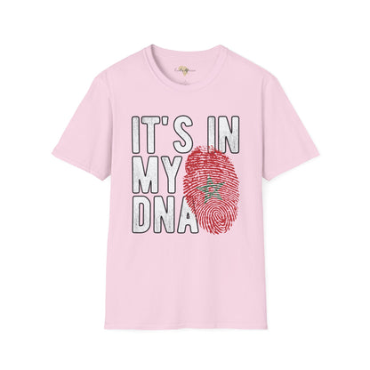 it's in my DNA unisex tee - Morocco