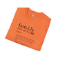 Family unisex softstyle tee Funky African