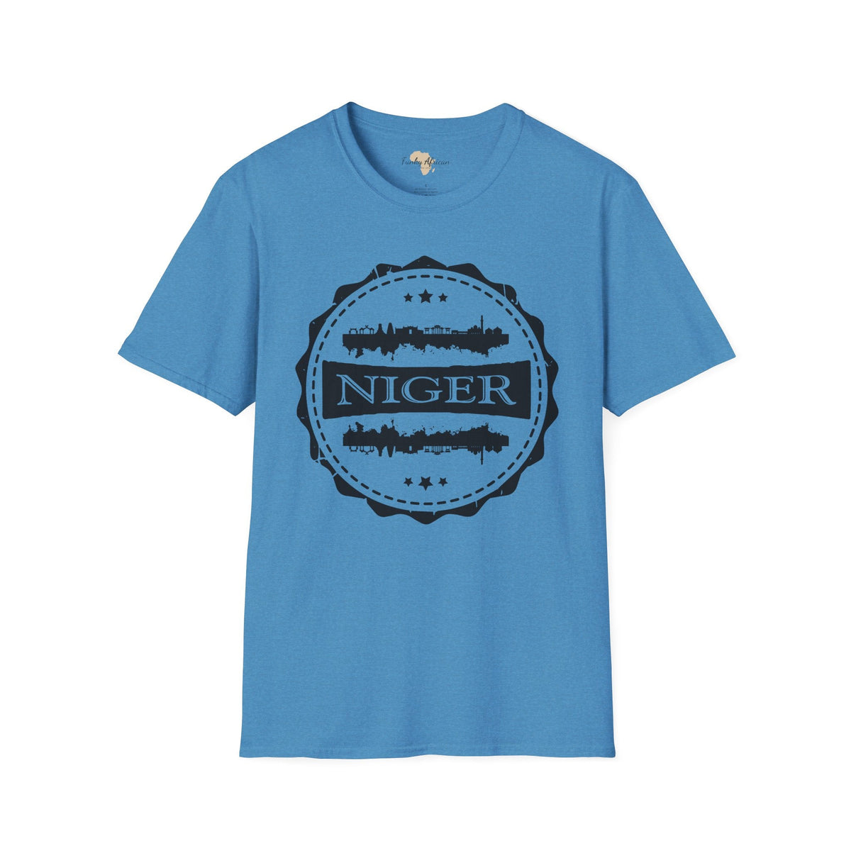 Nigerien Stamp unisex tee Funky African