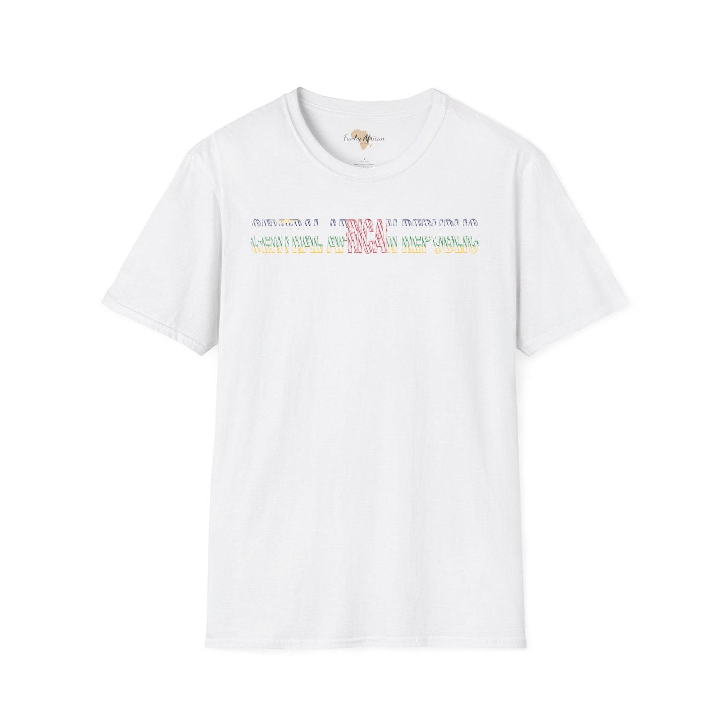 Central African Republic unisex softstyle tee