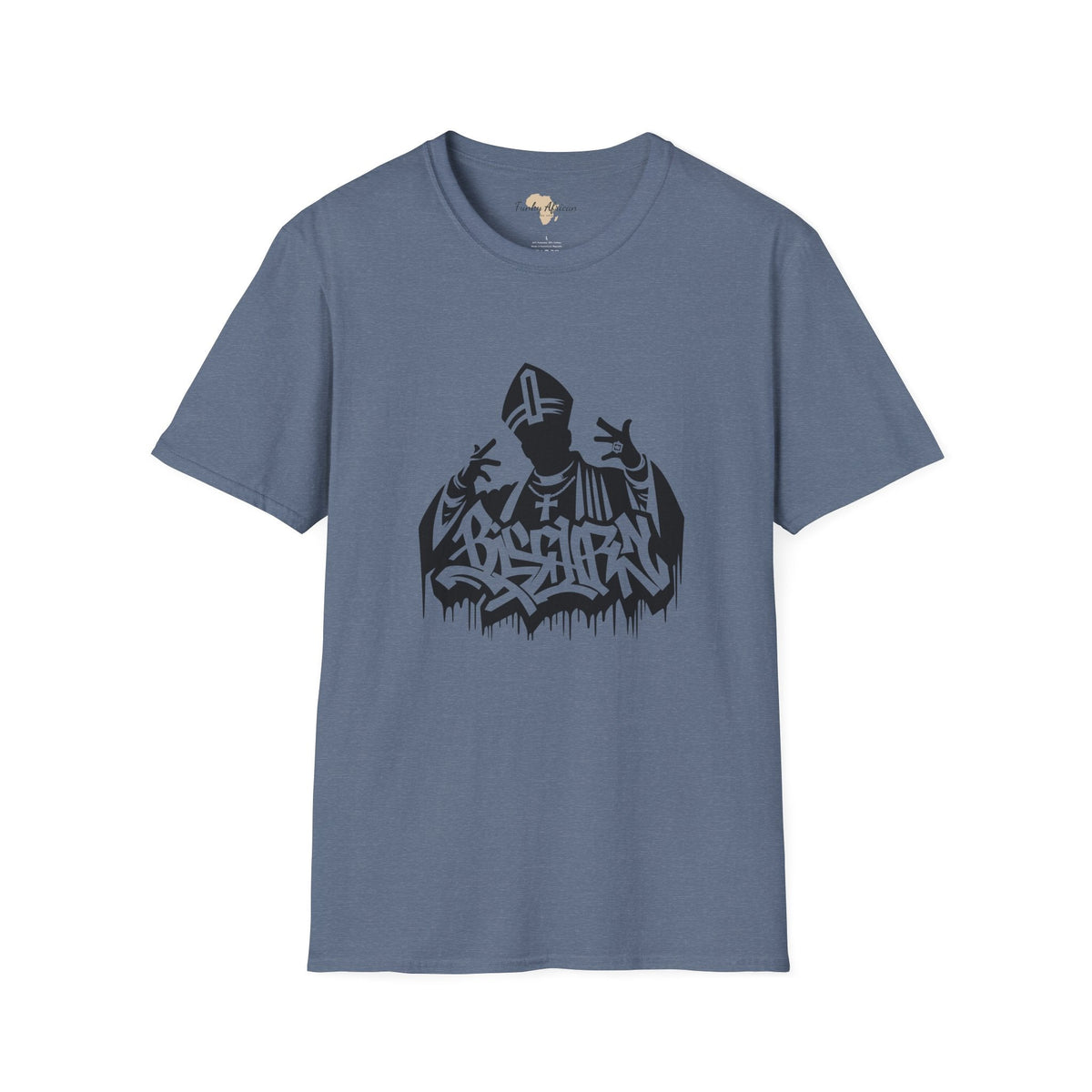 Funky graffiti unisex softstyle tee Funky African