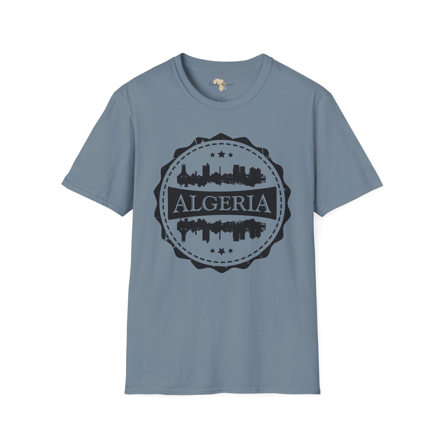 Algeria Stamp unisex tee