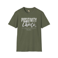 Positivity is a choice unisex softstyle tee Funky African