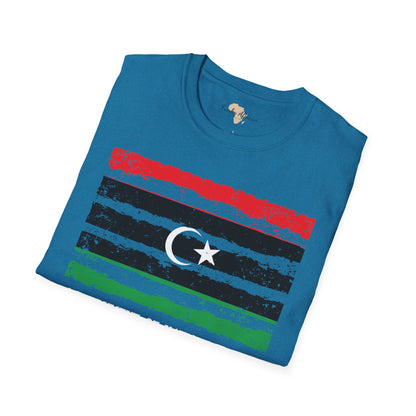 Libya strip unisex softstyle tee