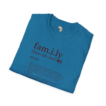 Family unisex softstyle tee