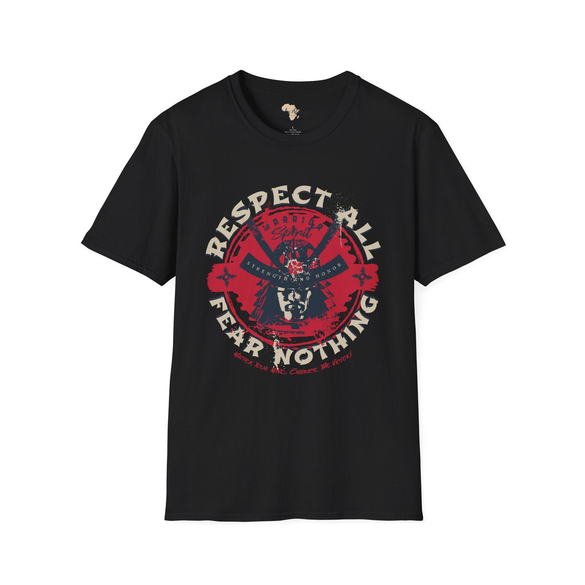 Respect all unisex softstyle tee Funky African