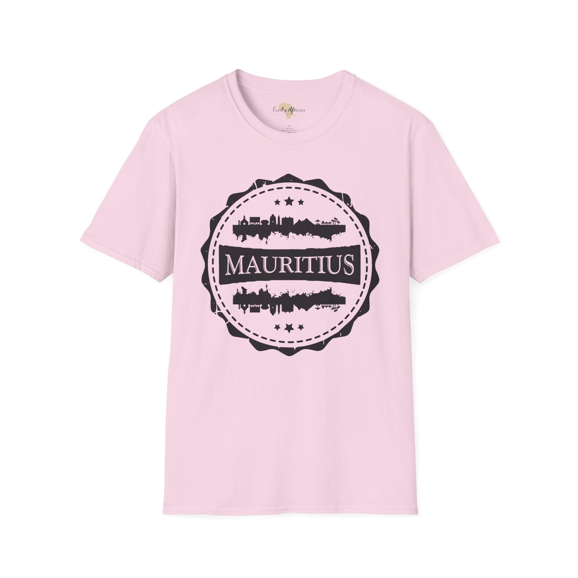 Mauritius Stamp unisex tee Funky African